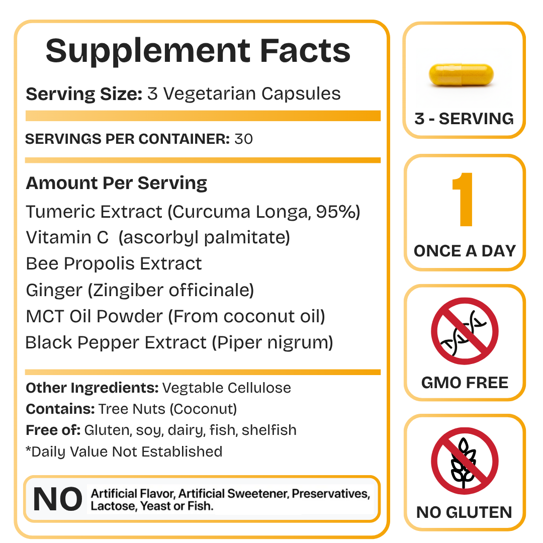 Turmeric Curcumin Capsules