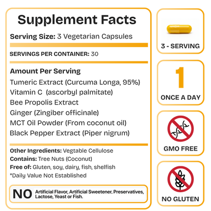 Turmeric Curcumin Capsules